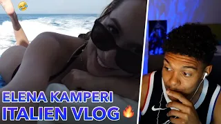 ELENA KAMPERI ITALIEN VLOG REACTION😂🏖️ | Niklas Wilson