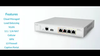 EnGenius Security Firewall / VPN / Gateway ESG510 Introduction (english)