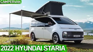 New 2022 Hyundai Staria Lounge Camper Debuts With Pop-Up Tent | Motorhomes
