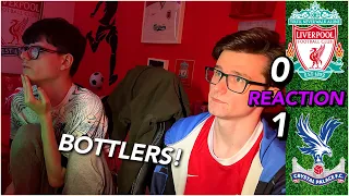 BOTTLE JOBS! Liverpool 0 - 1 Crystal Palace || Premier League 2024 || Reaction / Highlights!