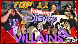 Top 11 Funniest Disney Villains - Nostalgia Critic @ChannelAwesome | RENEGADES REACT