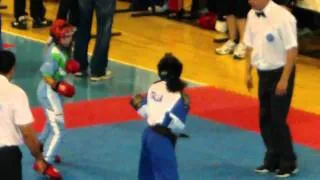 WAKO World Championship Beograd 2010 semi contact YC-girls-37kg (I)