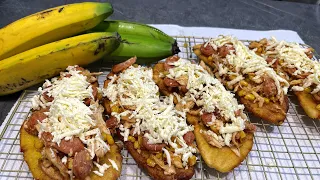 BANANA Patacones or Tostones! have you tried them before? you will LOVE it!!!