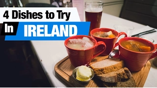 Irish Food Tour - 4 Dishes to Try in Ireland! (Americans try Irish Food)