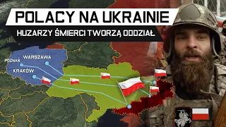 Polski ODDZIAŁ na UKRAINIE - Huzarzy Śmierci przeciwko PUTINOWI