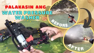 Paano gawing malakas ang pressure ng Water Pressure Washer 24 V DC