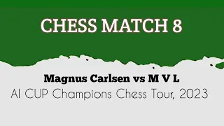 🟢Magnus Carlsen vs Maxime Vachier-Lagrave • AI CUP Champions Chess Tour 2023