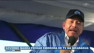 Governo da Nicarágua manda fechar emissora de TV