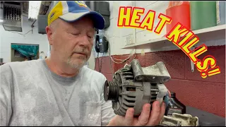 What Makes Alternators, AC Compressors, Water pumps, Hub Bearings Fail?