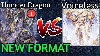 Thunder Dragon Bystial Vs Voiceless Voice NEW FORMAT Yu-Gi-Oh!