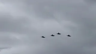 F-35 flyover Air Force Football