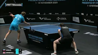 Peter Hribar vs Paul Drinkhall | WTT Contender Laško 2021 | MS | R32