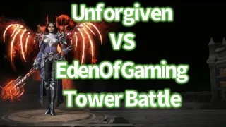 Unforgiven VS EdenOfGaming Tower Battle | Diablo Immortal [RP FLASH]