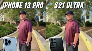 iPhone 13 Pro vs Samsung Galaxy S21 Ultra Camera Comparison