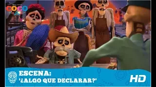 Coco de Disney•Pixar | Escena: '¿Algo que declarar?' | HD