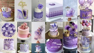 amazing purple 💜 cake designs/ best design