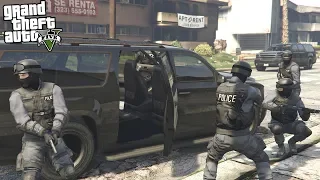 GTA 5 MODS LSPDFR 70 - SWAT TEAM RAID GANG HIDEOUT - SWAT TEAM VS GANG (GTA 5 Mods)