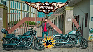 Harley Davidson Iron 883 vs  Harley Davidson 48