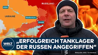 UKRAINE-KRIEG: „Das ist der im Augenblick wichtigste Ort, den haben die Russen eingenommen“