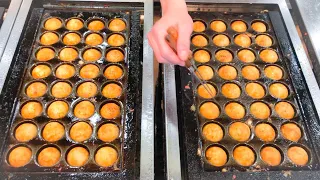 japanese street food - best TAKOYAKI compilation たこ焼き