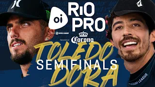 Filipe Toledo vs Yago Dora | Oi Rio Pro - Semifinals Heat Replay