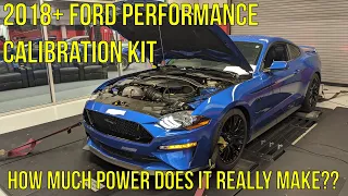 DYNO PULLS 2018+ MUSTANG GT FORD PERFORMANCE CALIBRATION KIT & REVIEW: 2020 MUSTANG GT PREMIUM PP1