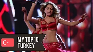 Eurovision TURKEY | My Top 10