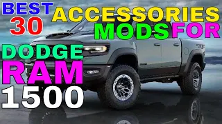 30 BEST SELLING UPGRADES MODS ACCESSORIES FOR DODGE RAM 1500 FOR INTERIOR EXTERIOR BED HITCH ETC