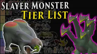 Slayer Monster Tier List for Oldschool Runescape