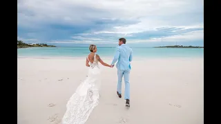 Wedding ceremony at Emerald Bay, Grand Isle Resort, Exuma