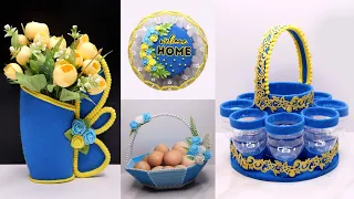 4  Recycle Plastic Bottles Easy Projects | Best out of Waste bottle craft easy | Ide kreatif botol