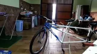 Homemade tandem