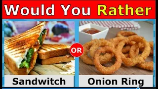 Would You Rather...? Sweet VS Sour JUNK FOOD Edition 🍭🍋 Quizwin Challenge