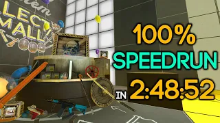 Boneworks 100% VR Speedrun in 2:48:52