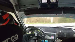 C.Nielsen/K.De Roij Peugeot 106 maxi Spa rally 2021 SS11