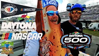 Nascar ~ The 65th Daytona 500 ~ Infield RV Camping ~ Fan Zone & Midway Experience