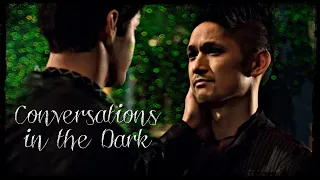 Conversations in the Dark || Magnus & Alec