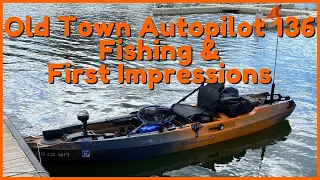 Old Town Autopilot 136 Bass Fishing | First Outing