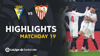 Highlights Cádiz CF vs Sevilla FC (0-1)