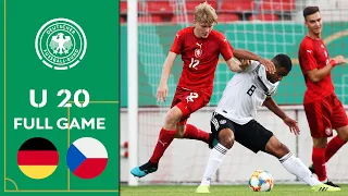 Germany vs. Czech Republic 4-2 | Full Game | U20 Friendly