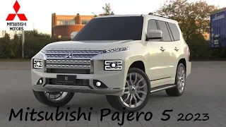 Рендеры нового Mitsubishi Pajero 5 2023