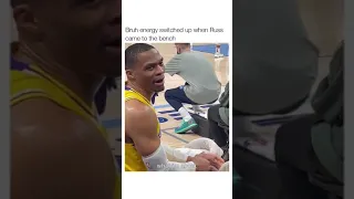 Westbrook confronts trash talking fan calling him “Westbrick” 😳 Heated moment