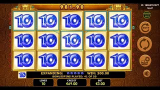 Crazy Slot Session Book of Aztec (60 Free Spins) 1000€ Win