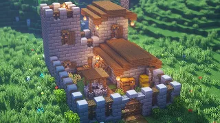 Minecraft: How to Build a Small Survival Castle/Outpost