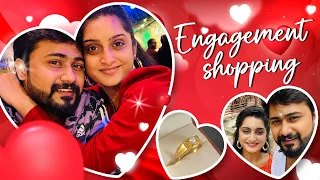 Our engagement shopping vlog ❤️🤩 #harikaasadu #aravish #engagement #vlog