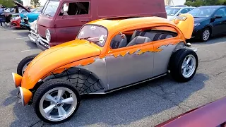 1970 CUSTOM SUNSET ORANGE + WRAP VOLKSWAGEN BEETLE