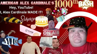 American Alex Cardinale's 1000th BASH!