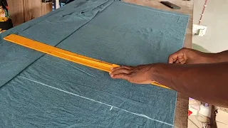 Easiest way of cutting a male Kimono Top