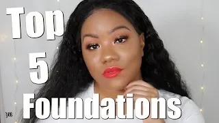 TOP 5 FOUNDATIONS FOR OILY SKIN // SPRING/EARLY SUMMER 2019