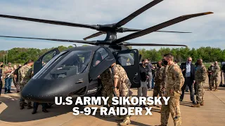 Beast Is Coming: U.S Army's Next-Gen Sikorsky S-97 Raider X Helicopter